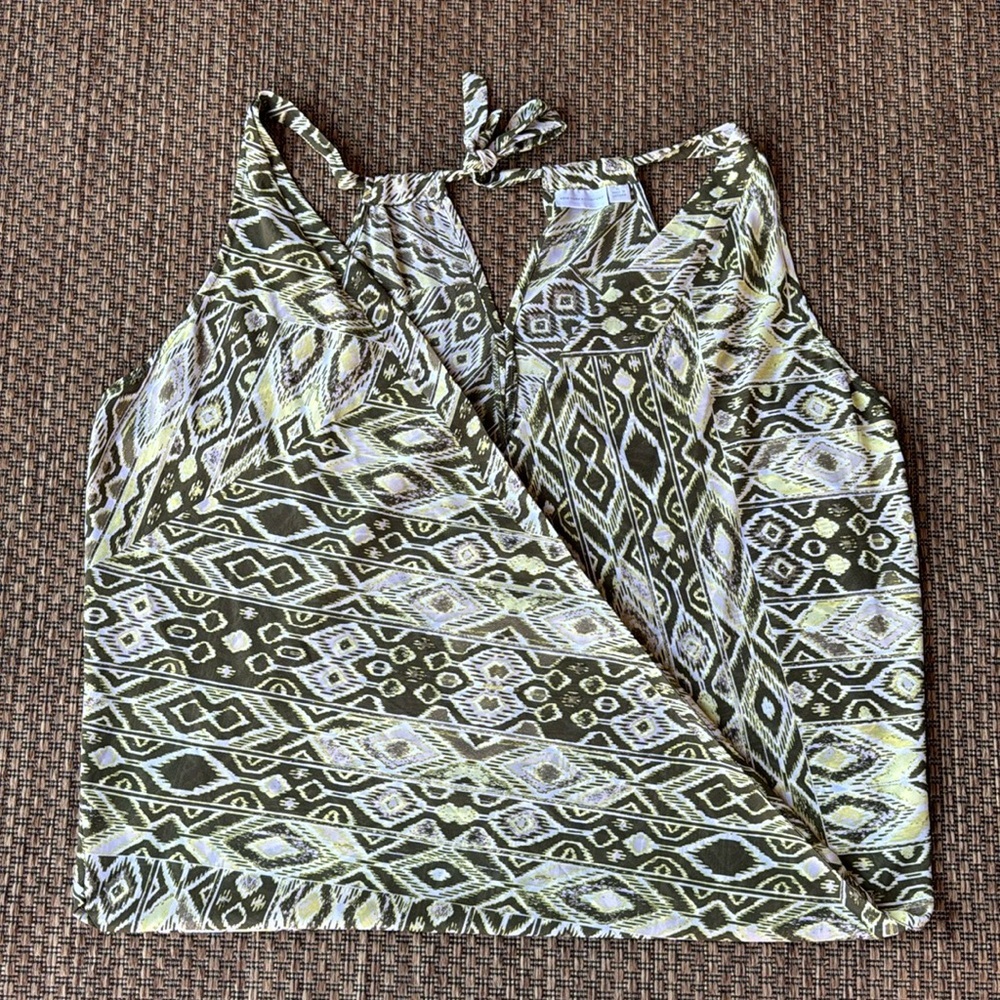 New York & Company Cross Blouse